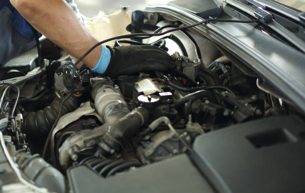 istock Mechanic repairing a car 1209526301