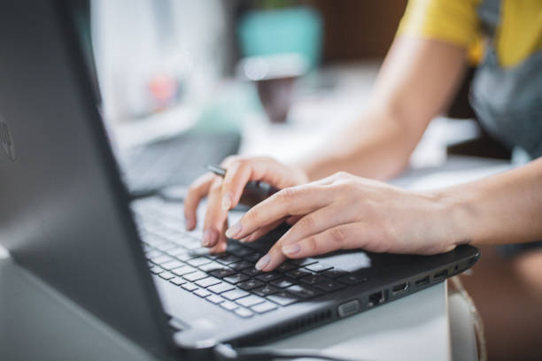 istock Young woman studying at home 1209526912