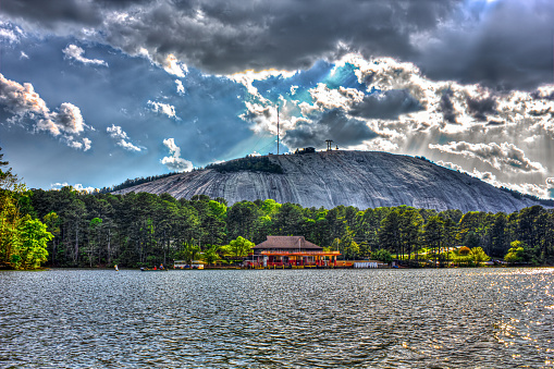 Stone Mountain is a quartz monzonite dome monadnock in Stone Mountain, Georgia, United States. It is dubbed as 