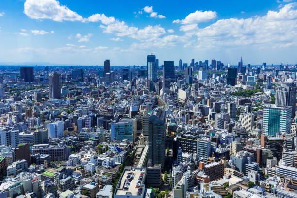 istock Shibuya city view from the lounge 1209543966