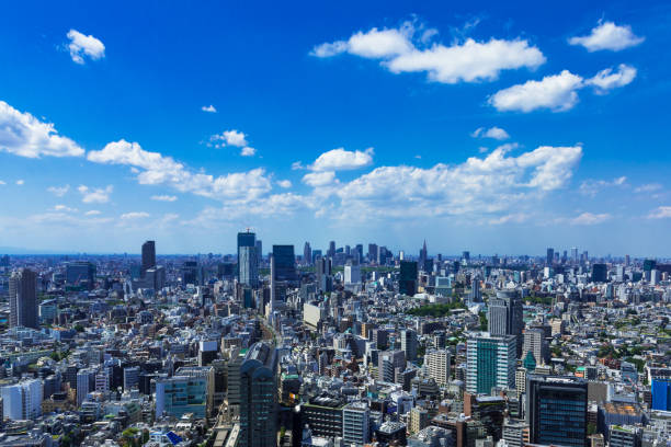 istock Shibuya city view from the lounge 1209544006