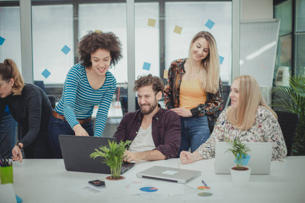 istock A busy day in the office 1209551832