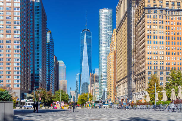 istock Downtown Manhattan, NYC USA in summer 1209553307