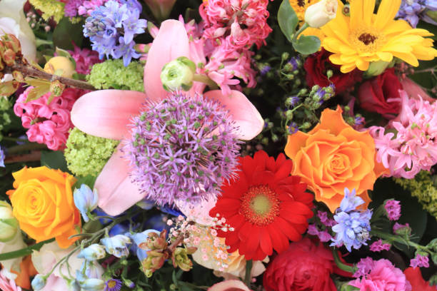 istock Colorful wedding flowers 1209557535