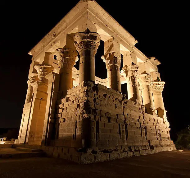 Photo of Kiosk of Trajan at the Isis Temple on Philae Island