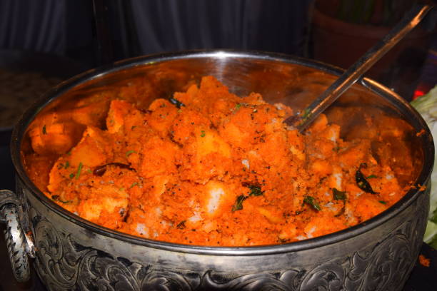 istock Idli fried in a large pot is decorated with fry spices. 1209586039