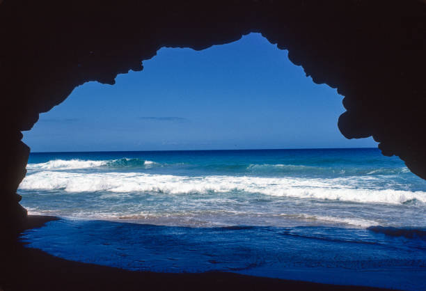 Na Pali Coast State Park - View From Sea Cave Horizontal - 1984