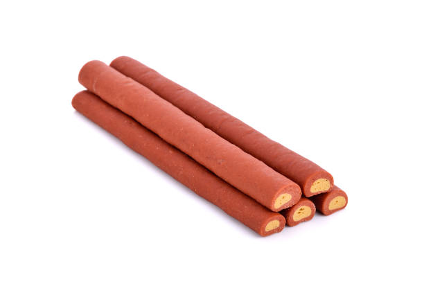 istock Dog treats ( Dog Food, Snack ) on white 1209595032