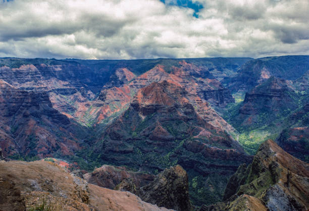 istock Kauai Waimea Canyon Horizontal - Twin Canyons - 1984 1209595678