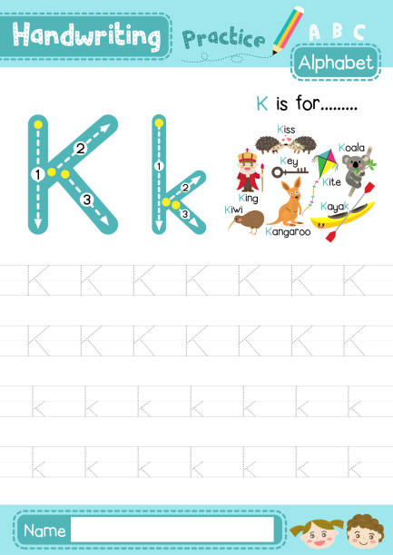 Lowercase Copywork K Lowercase Cursive K
