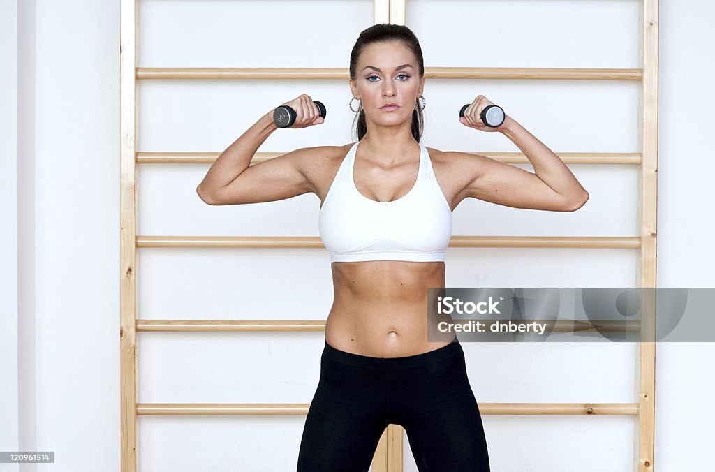 fit woman working out  Active Lifestyle Stock Photo