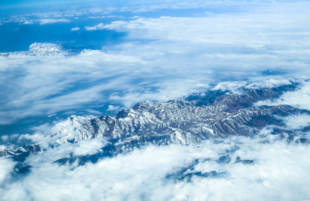 istock Tien-Shan mountains from the airplane 1209619287