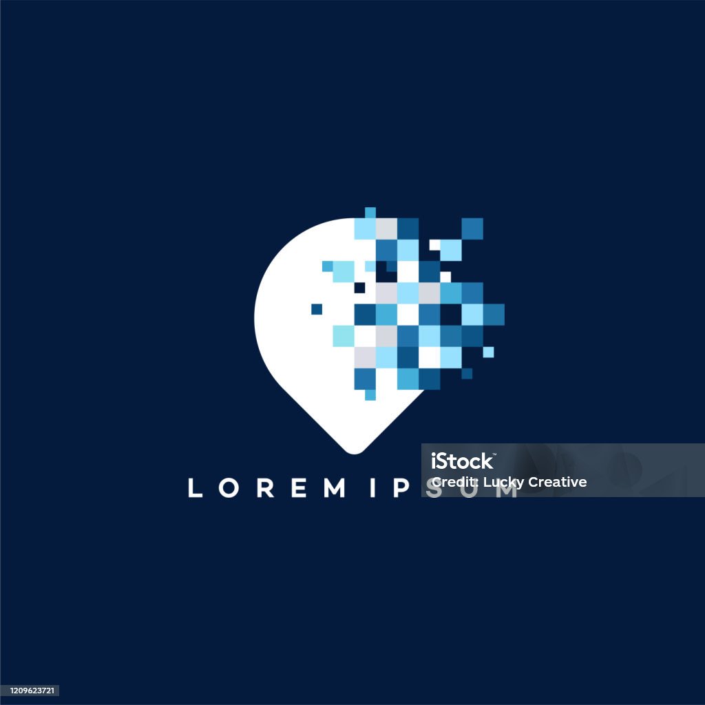 Modern Designs Point Tech Logo Template Digital Point Technology Logo ...