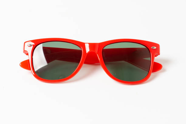 istock red plastic sunglasses isolated on white background 1209626292