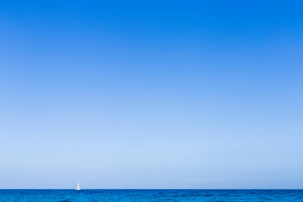Sailing boat in the sea. panoramic view. Holidays. summer