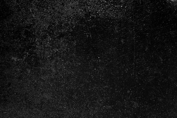istock Wet glass texture. Wet cold glass on black background. Drops close up. 1209633068