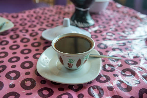 istock Coffee in a cafe in Ethiopia 1209633556