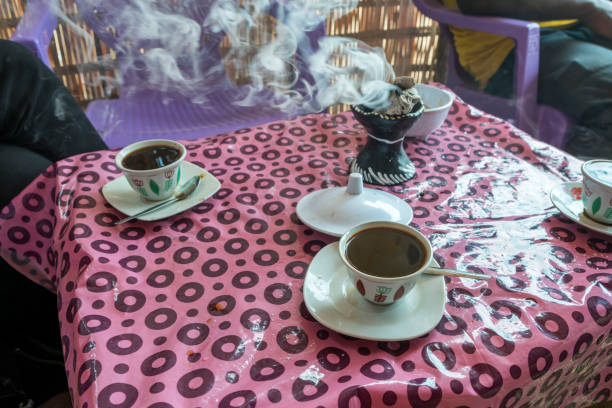 istock Coffee in a cafe in Ethiopia 1209633627