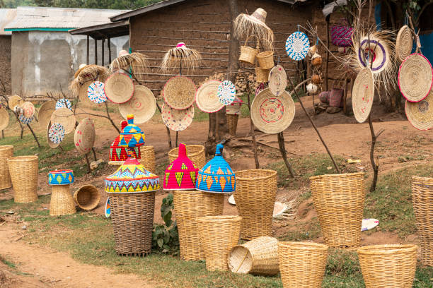 istock Baskets for sale in Ethiopia 1209635806