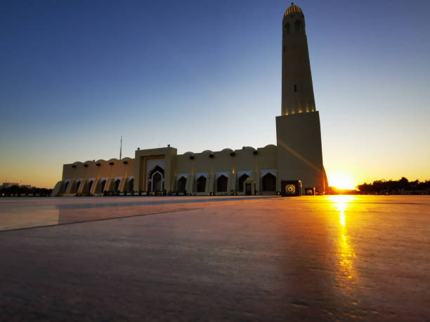 istock Imam Abdul Wahab Mosque: The Qatar State Grand Mosque 1209645276