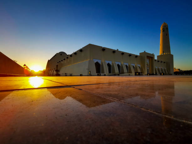 istock Imam Abdul Wahab Mosque: The Qatar State Grand Mosque 1209646469