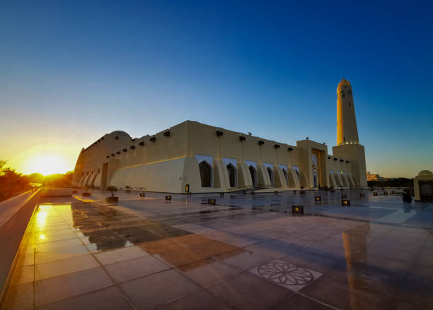 istock Imam Abdul Wahab Mosque: The Qatar State Grand Mosque 1209646484
