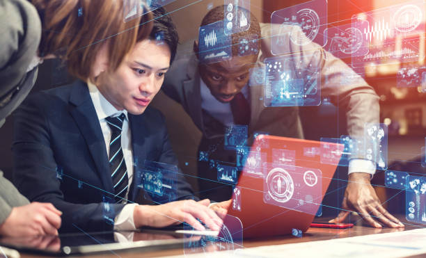 istock Global business concept. Multinational people. Business strategy. 1209662455