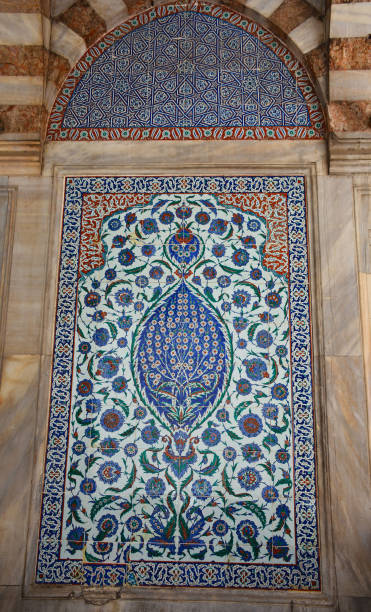 istock Iznik tile detail. Istanbul, Turkey 1209664425
