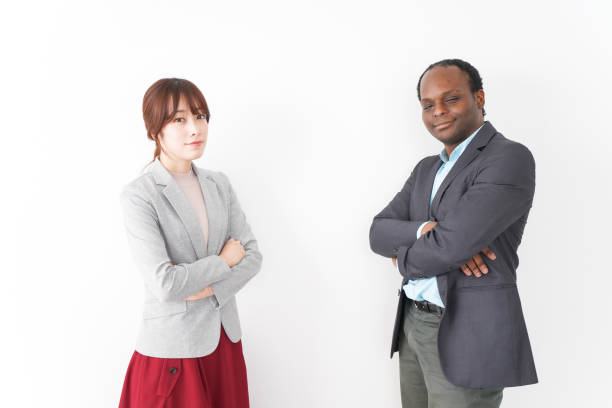 istock Two business person Arms Crossed 1209668644