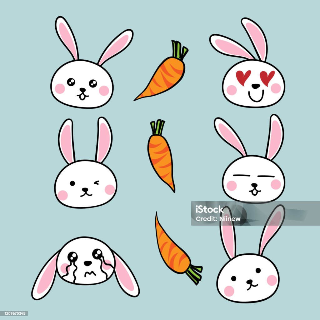 Bộ Phim Hoạt Hình Thỏ Dễ Thương Hài Hước Với Cà Rốt Hình Minh Họa ...