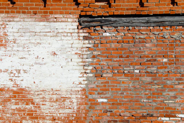 istock abandoned exterior whitewashed brick garden building wall 1209675375