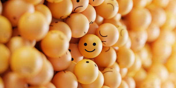 istock Infinite emoticons 3d rendering background, social media and communications concept 1209679927