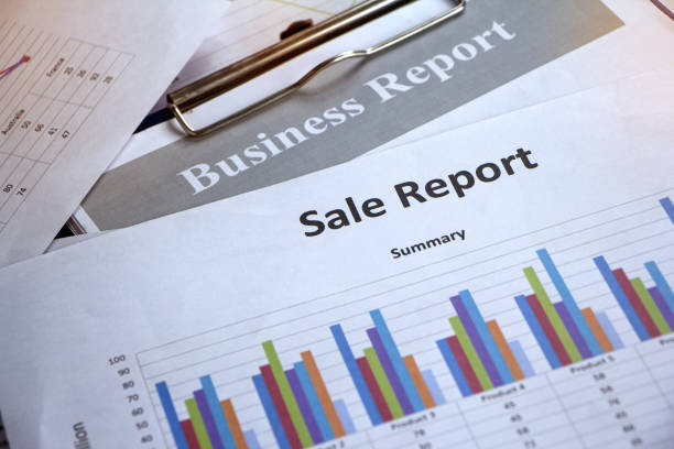 istock Business paper chart plenty on wooden desk,data for doing work. 1209681210