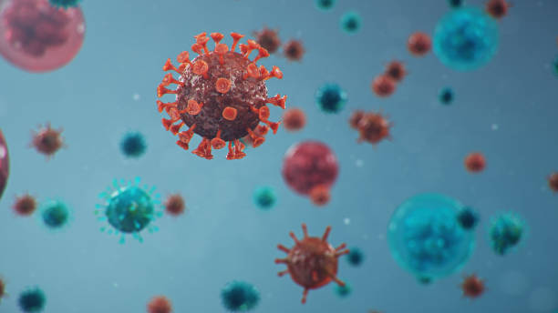 istock Outbreak of Chinese influenza - called a Coronavirus or 2019-nCoV, which has spread around the world. Danger of a pandemic, epidemic of humanity. Human cells, the virus infects cells. 3d illustration 1209682200