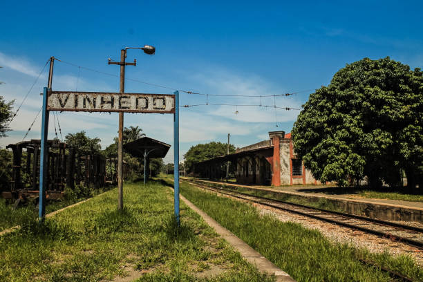 istock Vineyard, SP, Brazil - Old train station 1209693780