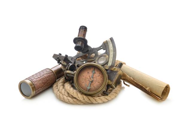 istock Nautical equipment isolated on white 1209695106