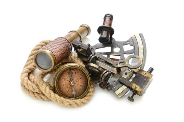 istock Nautical equipment isolated on white 1209695112