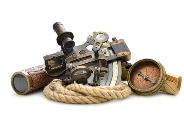 istock Nautical equipment isolated on white 1209695300
