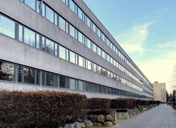 istock Concrete blocks apartment building from 1970's 1209705517
