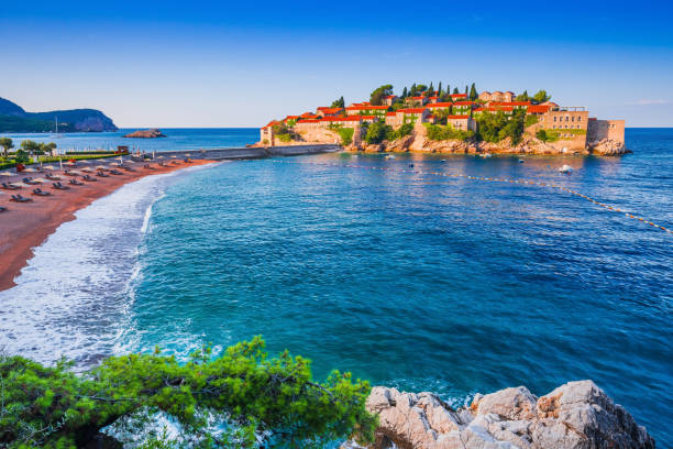 istock Sveti Stefan, Montenegro. 1209706431
