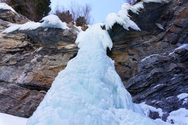 istock Frozen Ice Waterfall East Vail Colorado 1209723524