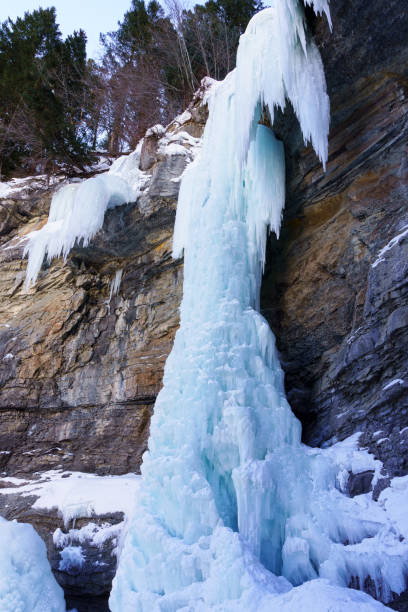 istock Frozen Ice Waterfall East Vail Colorado 1209723757