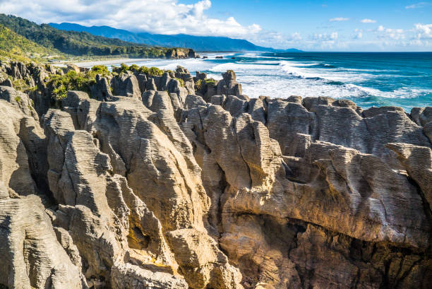istock Pancake rocks, New Zealand 1209725827