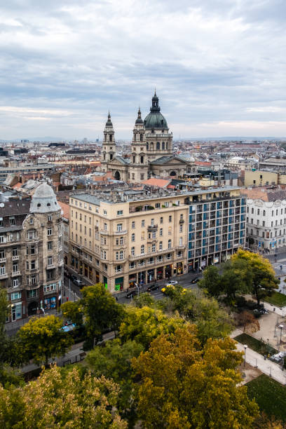 istock St.Stephen's Basilica view from the erris wheel, Budapest, Hungary 1209727665
