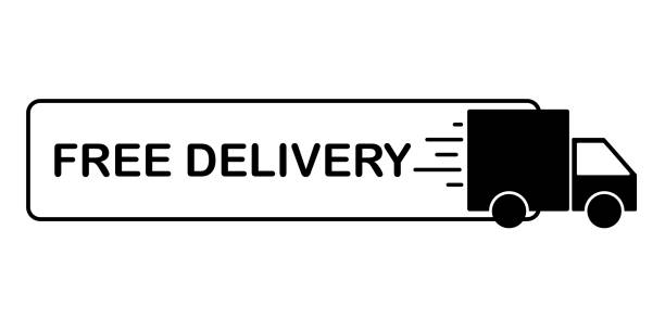 istock Free online delivery service concept. Logistics and shipping vector illustration 1209728715