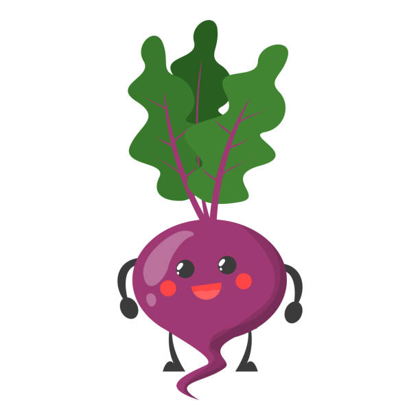Funny And Cute Beet Smiling Stock Illustration - Download Image Now - Beet,  Cartoon, Agriculture - iStock