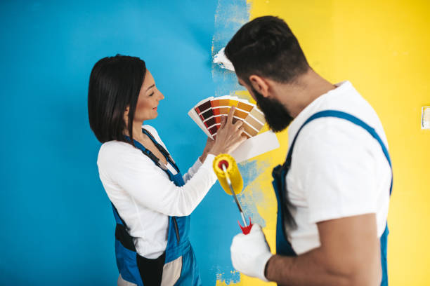 istock Home renovation and wall painting 1209731617
