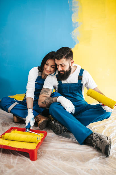istock Home renovation and wall painting 1209732167