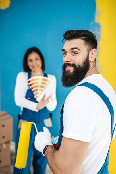 istock Home renovation and wall painting 1209732197