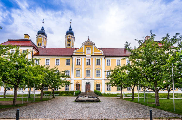 istock View on monastery Roggenburg in Bavaria, Germany 1209732636